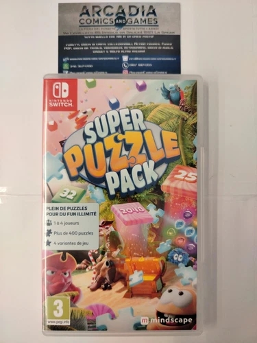 Super Puzzle Pack Switch Nintendo Triangolo Rosso